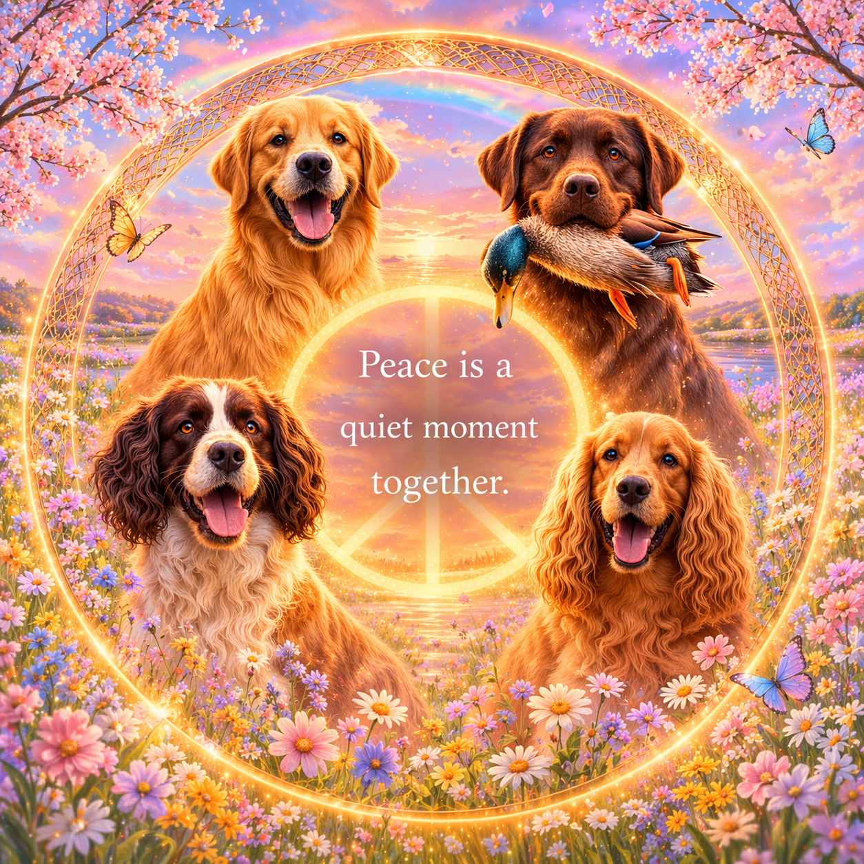 Retriever and sporting dogs design